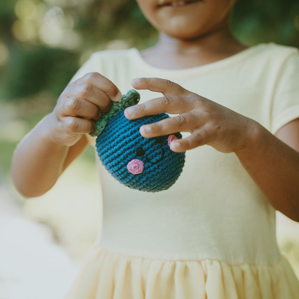 Pretend Play Food Rattle - Blueberry |  | The Baby Penguin