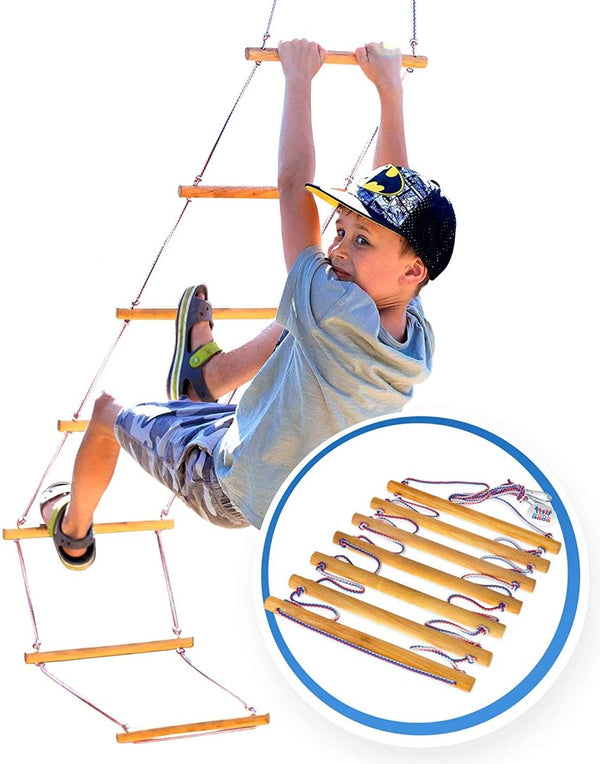 Climbing rope ladder for kids 3-9 y.o. | Single Swing | The Baby Penguin
