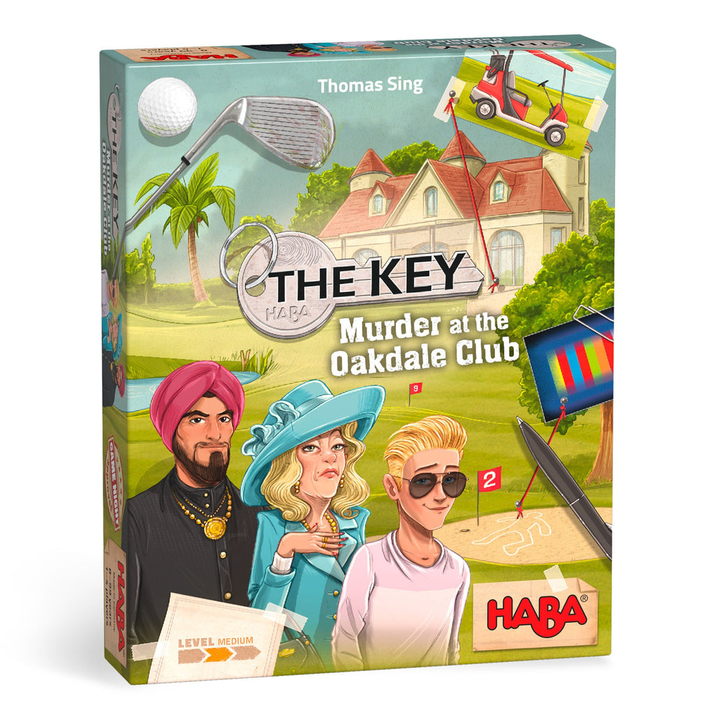 The Key: Murder at the Oakdale Club | Strategy Games | The Baby Penguin