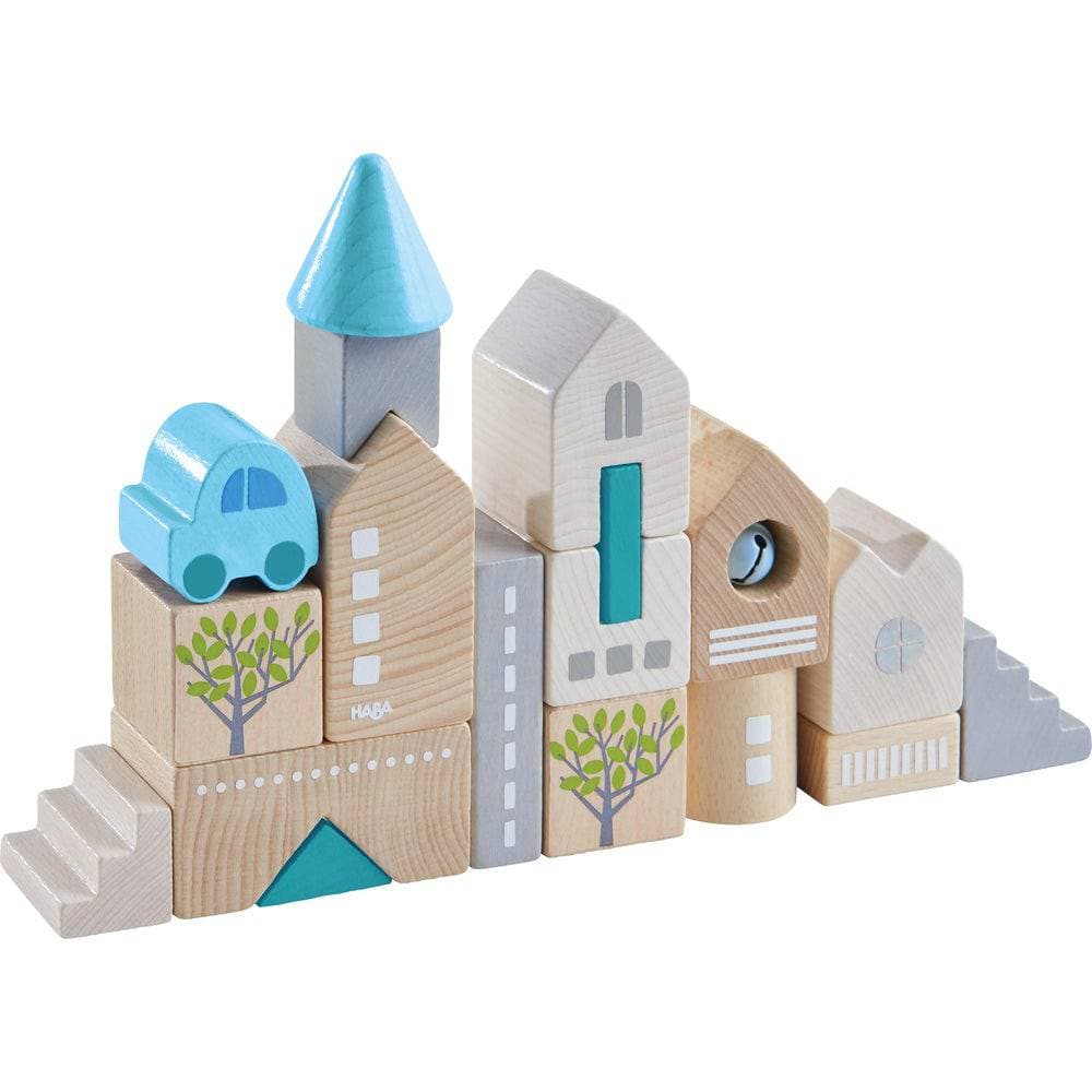 Bad Rodach 18 Piece Wooden Building Blocks | Architectural Blocks | The Baby Penguin