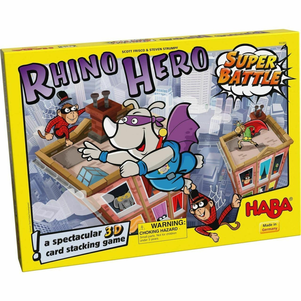 Rhino Hero - Super Battle Stacking Game | Family Games | The Baby Penguin