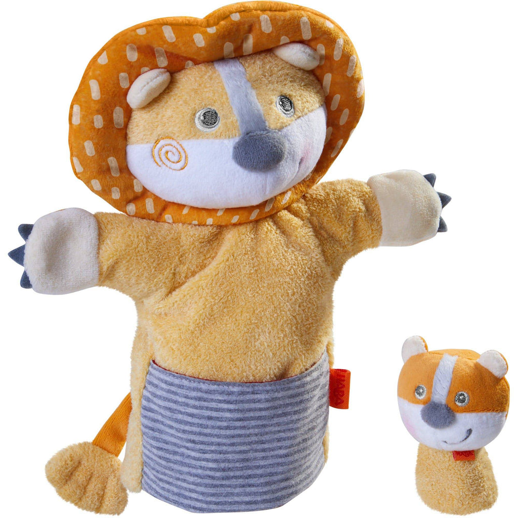 Glove Puppet Lion With Baby Cub Finger Puppet | Glove Puppets | The Baby Penguin