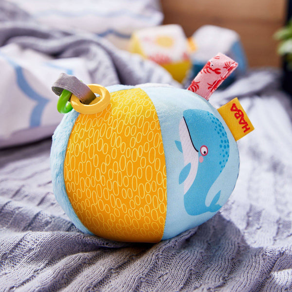 Marine World Soft Baby Discovery Ball | Plush Baby | The Baby Penguin