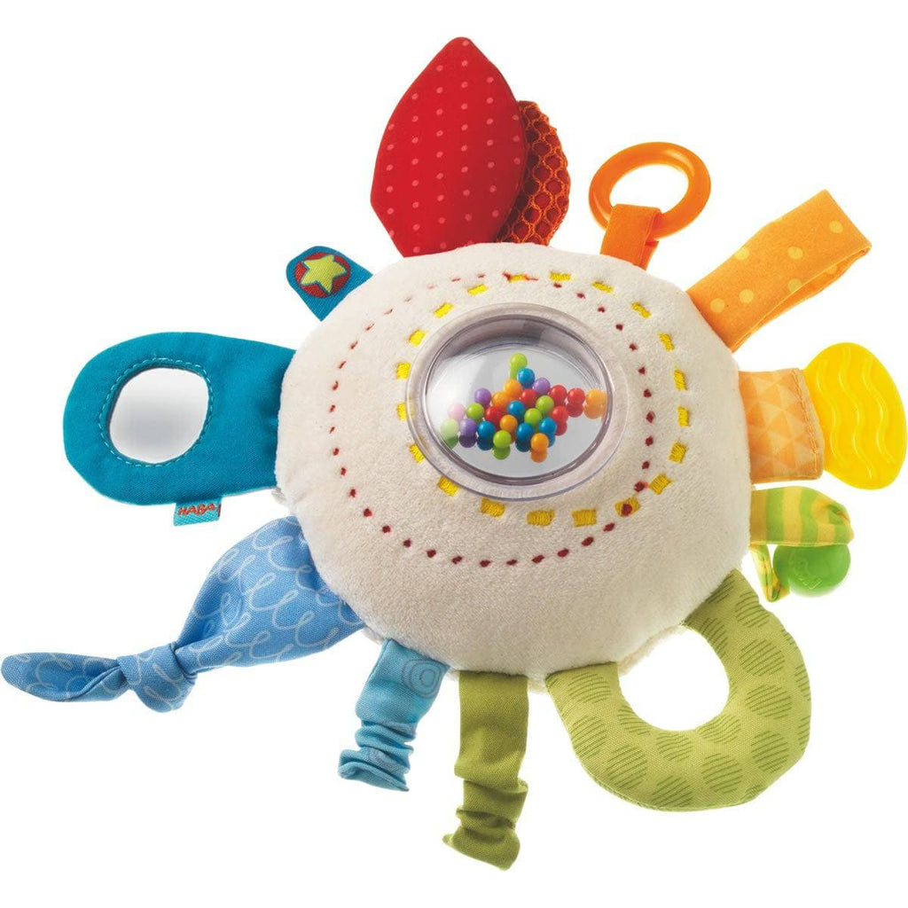 Teether Cuddly Rainbow Round Activity Toy | Plush Baby | The Baby Penguin
