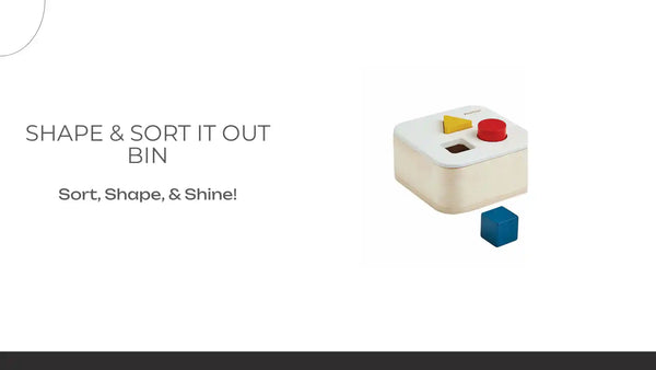 Shape &amp; Sort It Out Bin by@Outfy