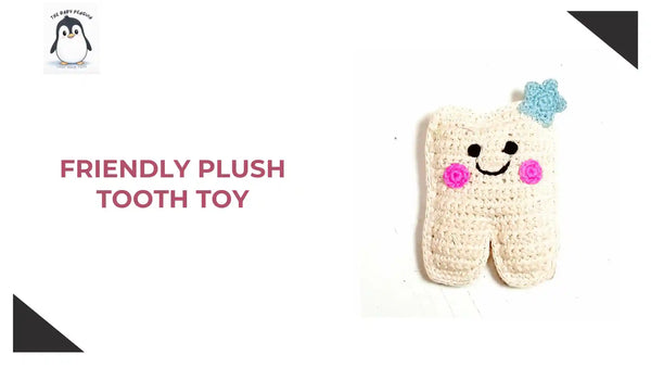Friendly Plush Tooth Toy by@Outfy