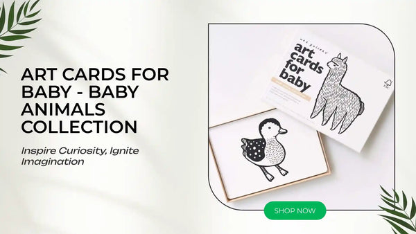 Art Cards for Baby - Baby Animals Collection by@Outfy