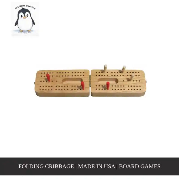 Folding Cribbage | Made in USA | Board Games by@Outfy