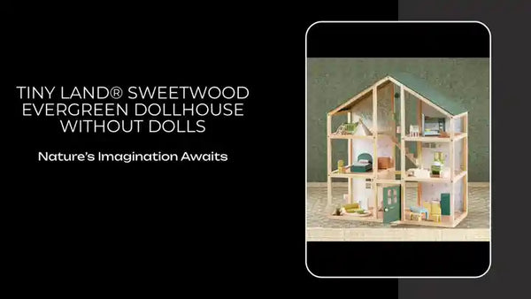 Tiny Land&reg; Sweetwood Evergreen Dollhouse without Dolls by@Outfy
