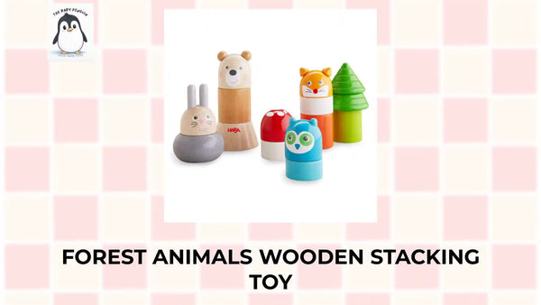 Forest Animals Wooden Stacking Toy by@Outfy