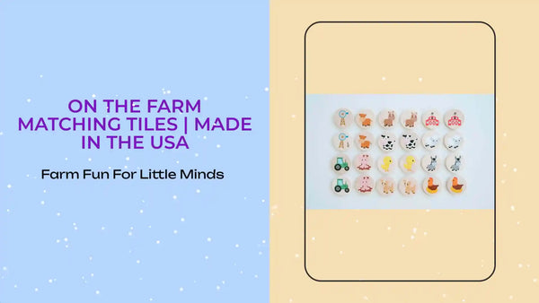 On The Farm Matching Tiles | Made in the USA by@Outfy