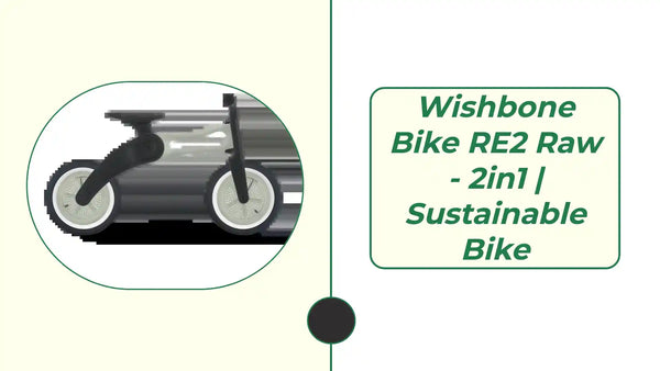 Wishbone Bike RE2 Raw - 2in1 | Sustainable Bike by@Outfy