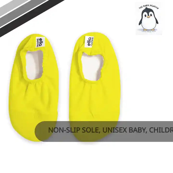 Non-Slip Sole, Unisex Baby, Children's Sea Shoes, Pool Booties, Yellow by@Outfy