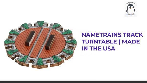 NameTrains Track Turntable | Made in the USA by@Outfy