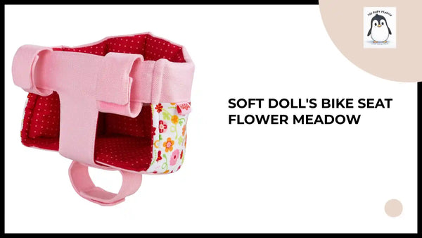 Soft Doll&#039;s Bike Seat Flower Meadow by@Outfy