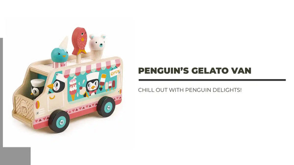 Penguin&rsquo;s Gelato Van by@Outfy