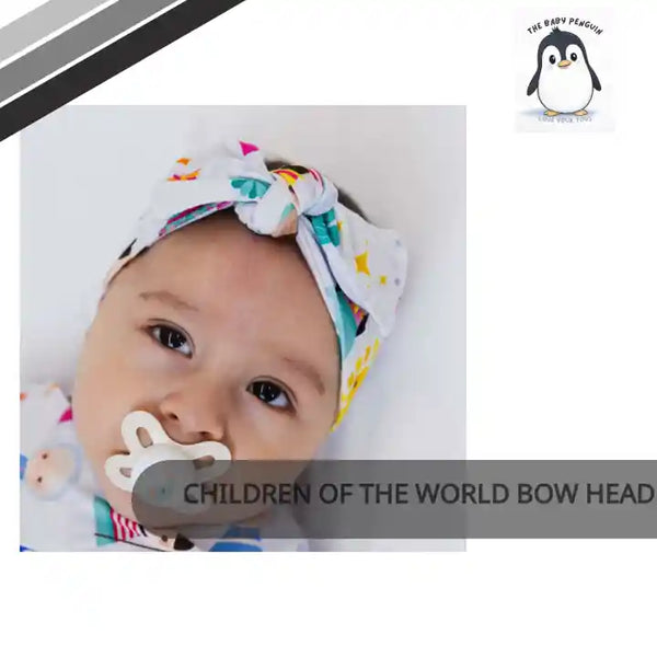 Children of the World Bow Headband by@Outfy