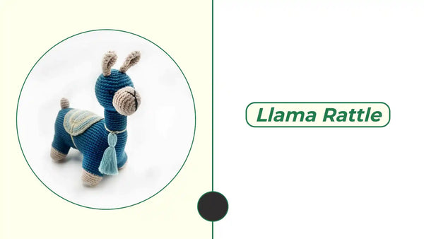 Llama Rattle by@Outfy