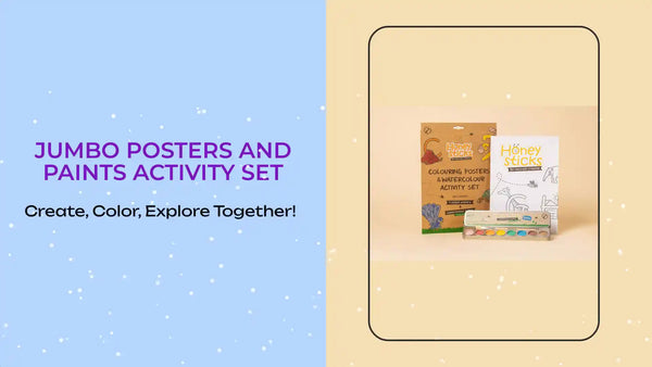 Jumbo Posters and Paints Activity Set by@Outfy