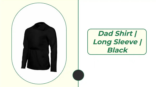 Dad Shirt | Long Sleeve | Black by@Outfy