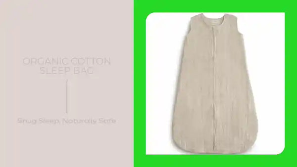 Organic Cotton Sleep Bag by@Outfy
