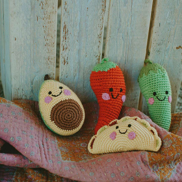 Pretend Play Food Rattle - Avocado |  | The Baby Penguin