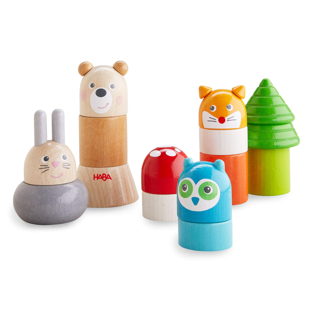 Forest Animals Wooden Stacking Toy | Stacking & Sorting | The Baby Penguin