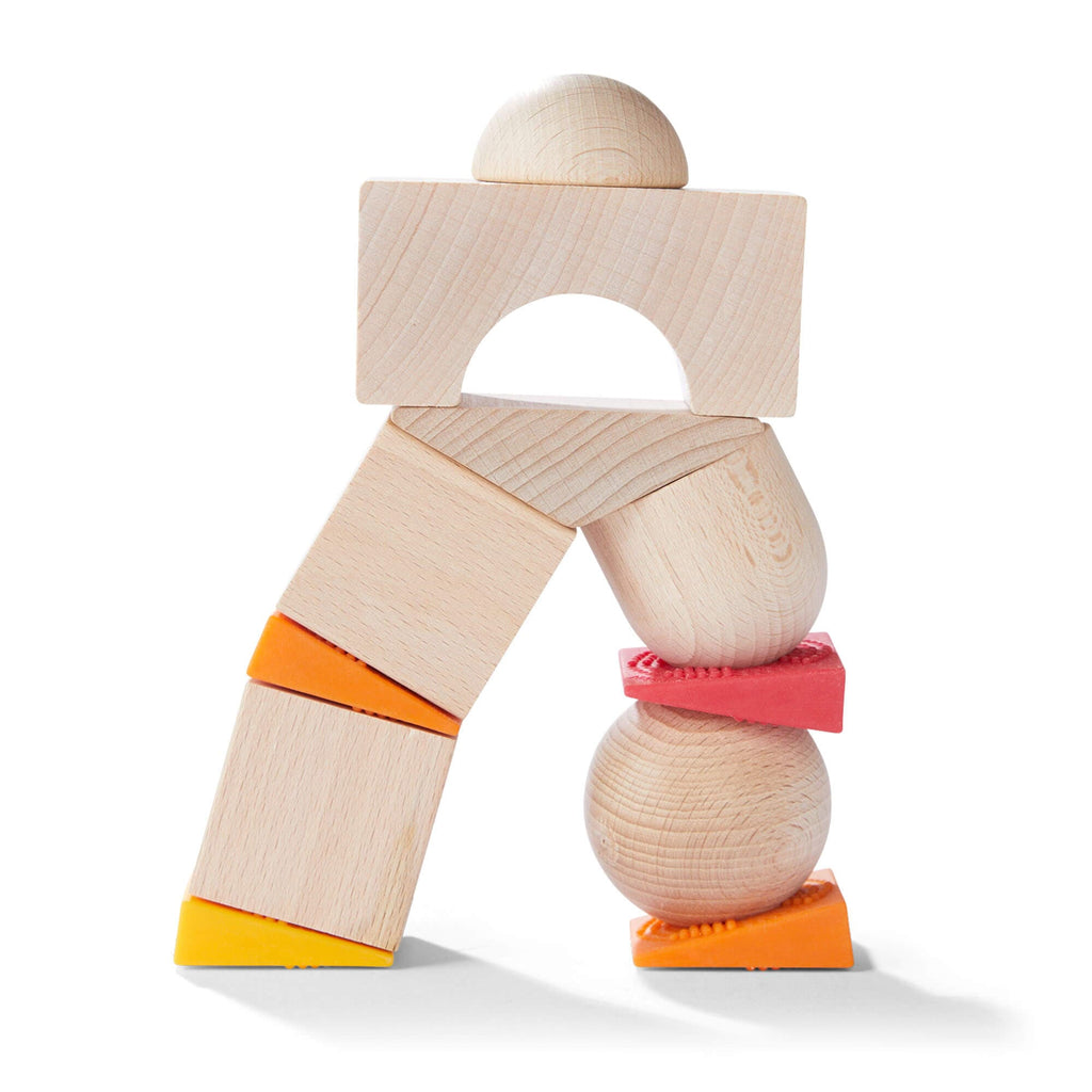 Teetering Towers Wooden Blocks | Blocks | The Baby Penguin