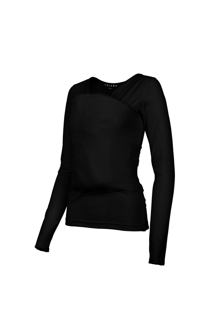 Soothe Shirt | Long Sleeve | Black | Soothe Shirts | The Baby Penguin