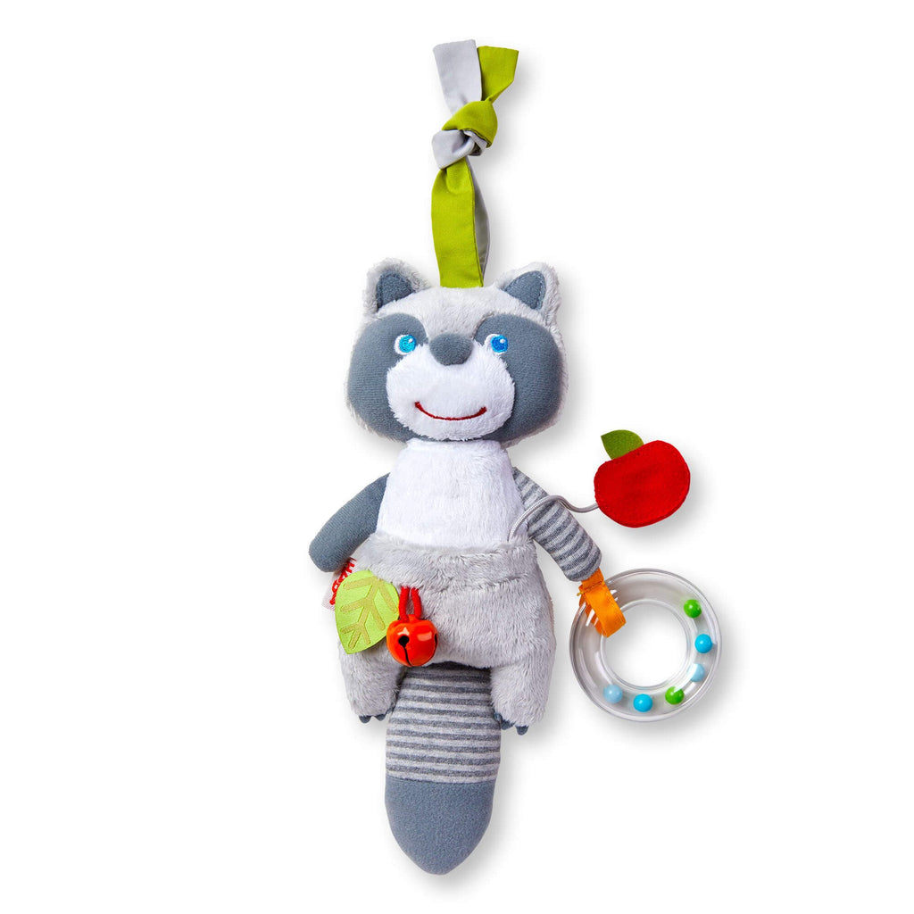 Willie Raccoon Hanging Toy | Plush Baby | The Baby Penguin