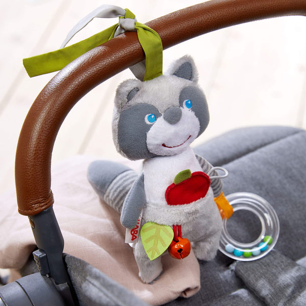 Willie Raccoon Hanging Toy | Plush Baby | The Baby Penguin